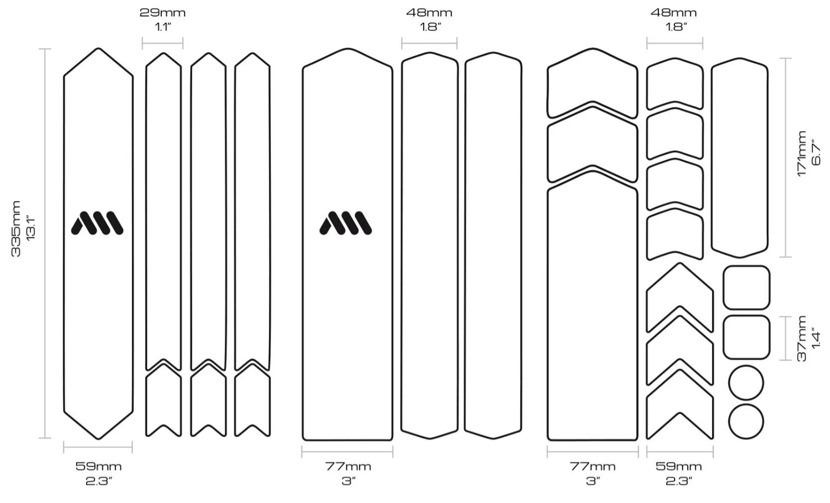 AMS Ramskyddskit E-Bike