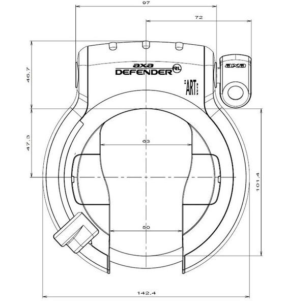 AXA Defender Ring Ramlås