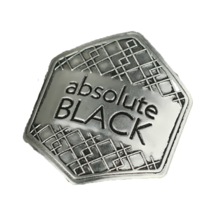 Absolute Black Logo Sticker