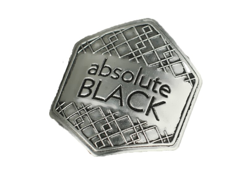 Absolute Black Logo Sticker