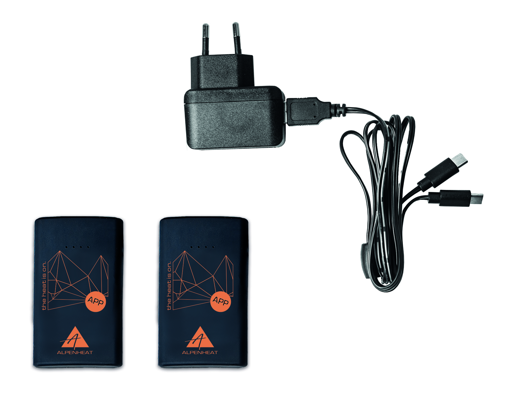 AlpenHeat AJ23 Uppvärmda Strumpor m/APP