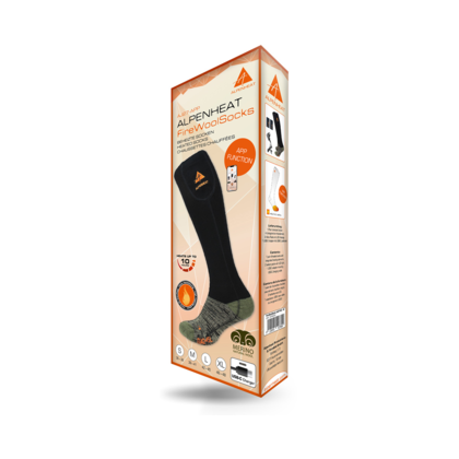 AlpenHeat AJ27 Uppvärmda strumpor m/APP