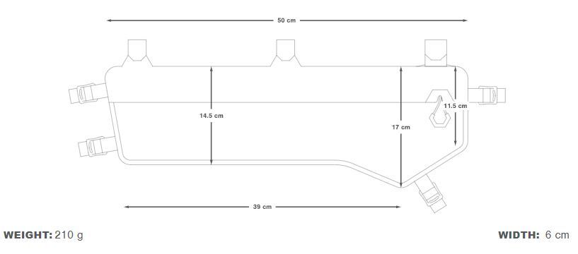 Apidura Expedition Tall Frame Pack 6.5L