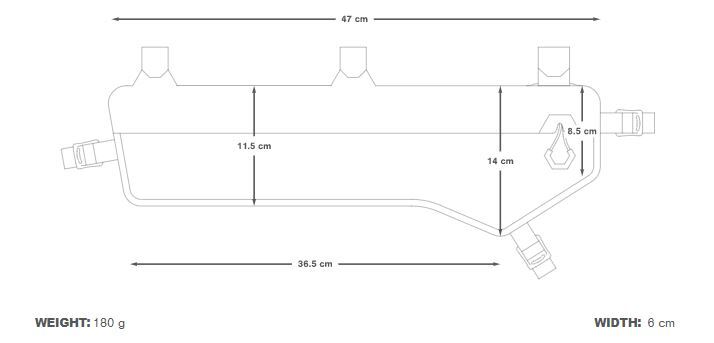 Apidura Expedition Tall Frame Pack 5L