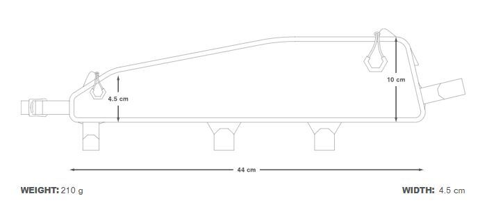 Apidura Racing Long Top Tube Pack