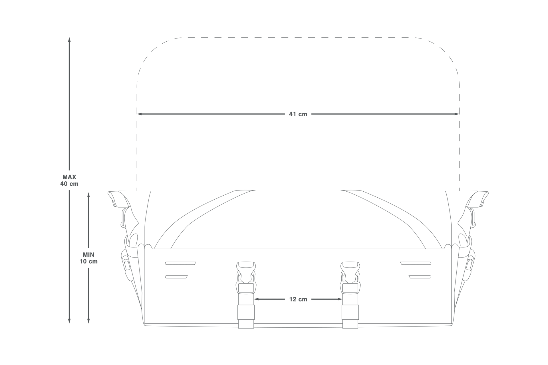 Apidura Expedition Front Rack Pack (30L)