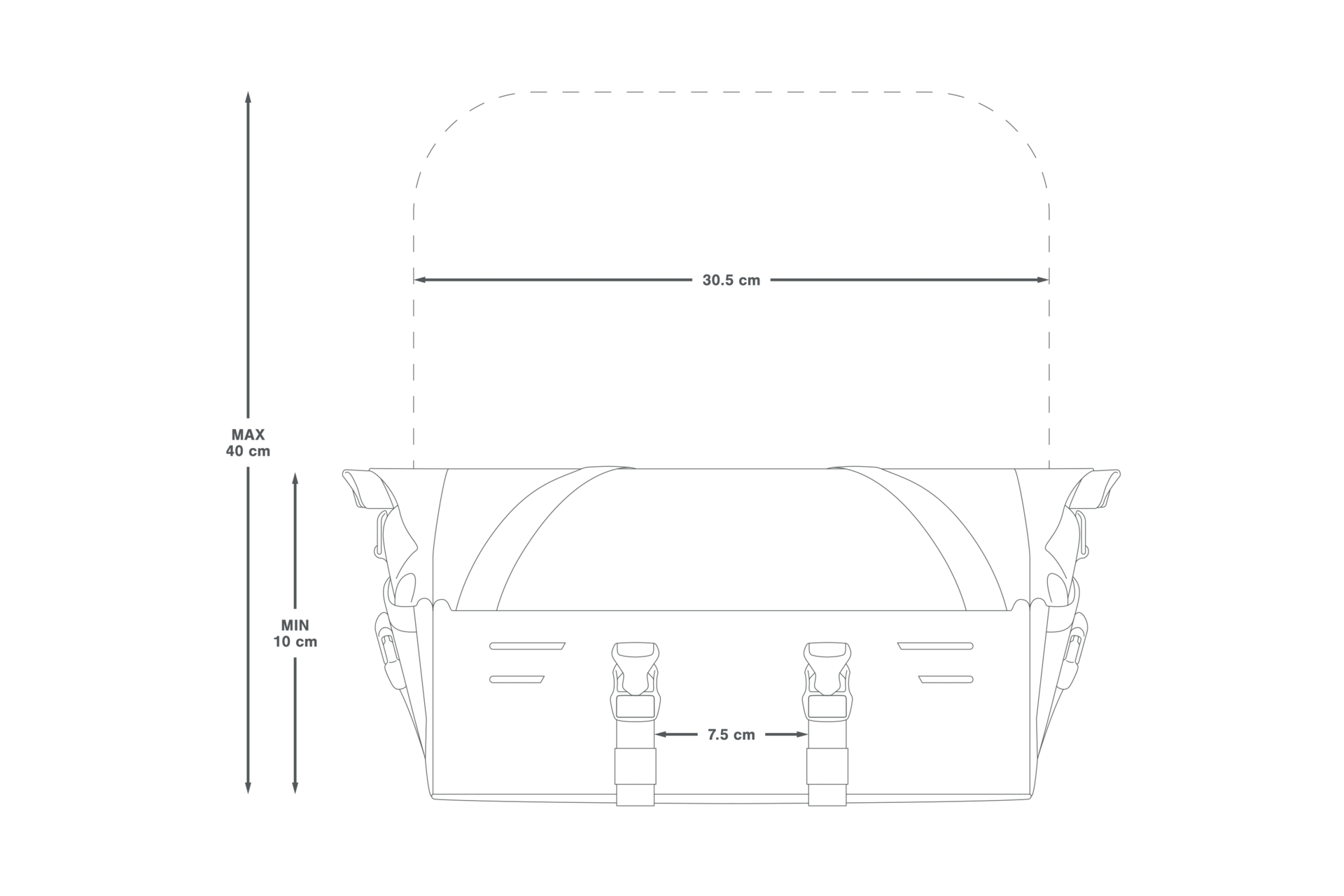 Apidura Expedition Front Rack Pack (20L)