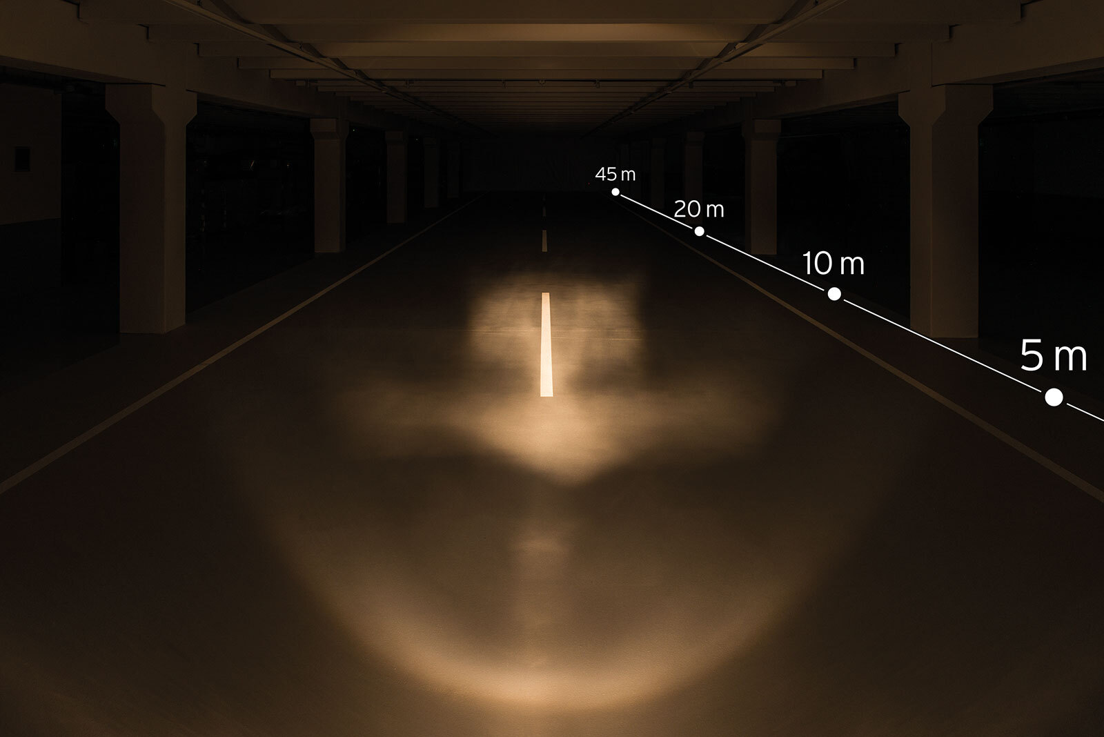 B&M Lumotec Basic Framlampa