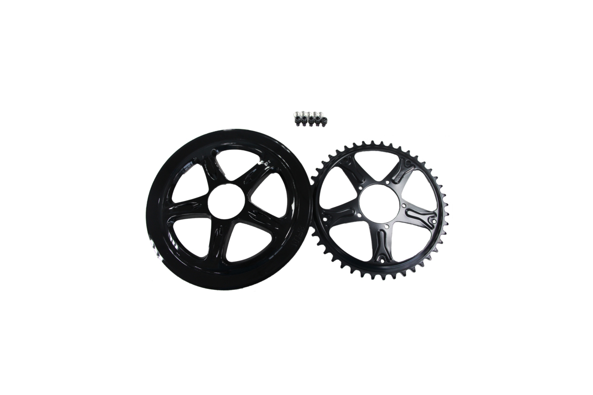 Bafang Drev m/kedjaskyddar 44T