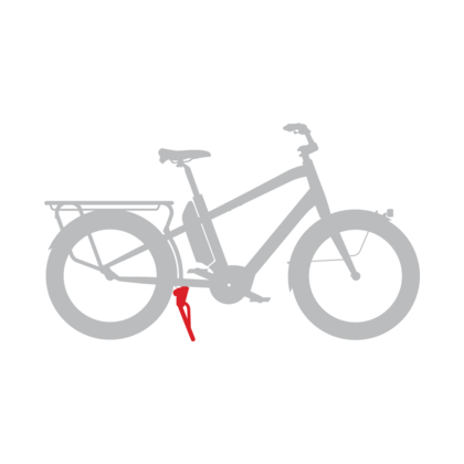 Benno Light Dubbelt Kickstand/Stöd