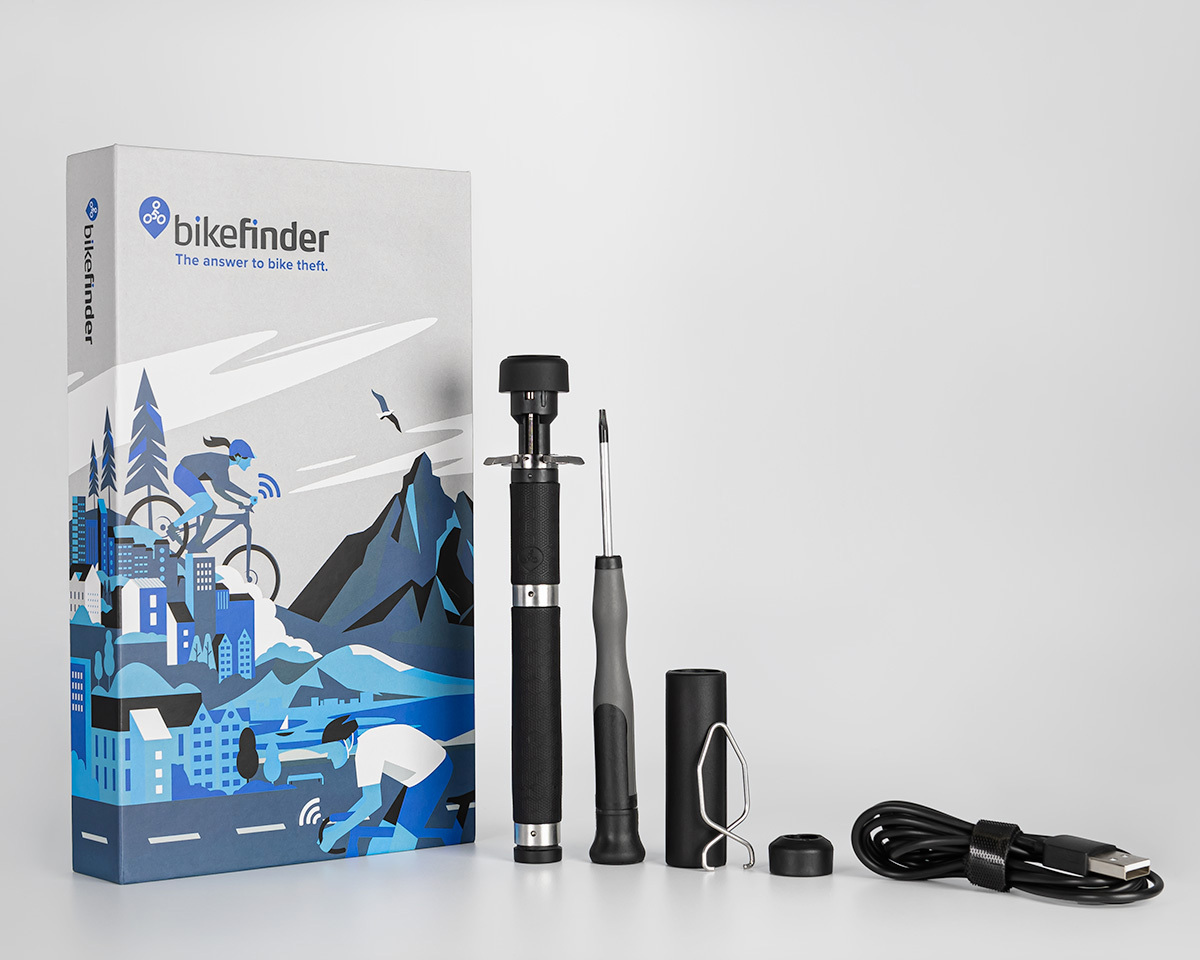 BikeFinder GPS-tracker till cykel Gen2