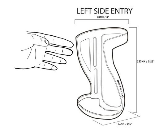 Blackburn Clutch Side Entry Flaskställ