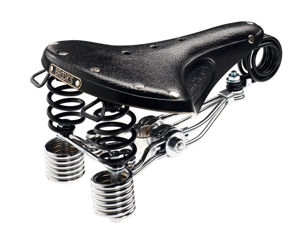 Brooks Leather B135 Cykelsadel