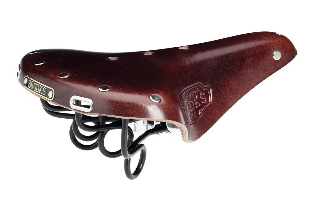 Brooks Leather B72 Cykelsadel