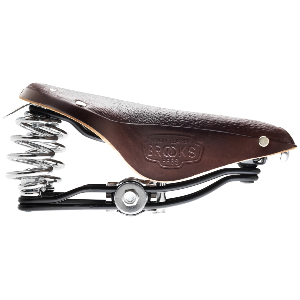 Brooks Leather B66 Short Cykelsadel