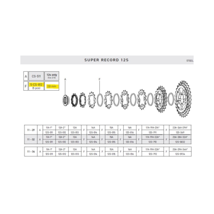 Campagnolo Kassett Spacer