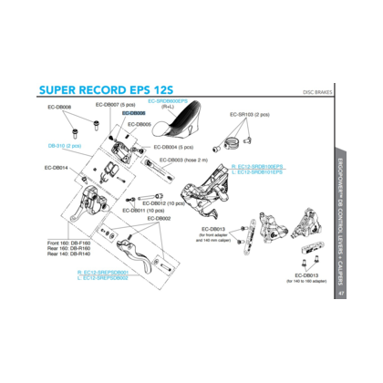 Campagnolo Skivbroms Låsskruv