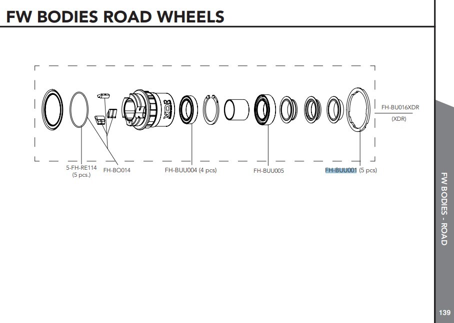 Campagnolo Kassett Spacer