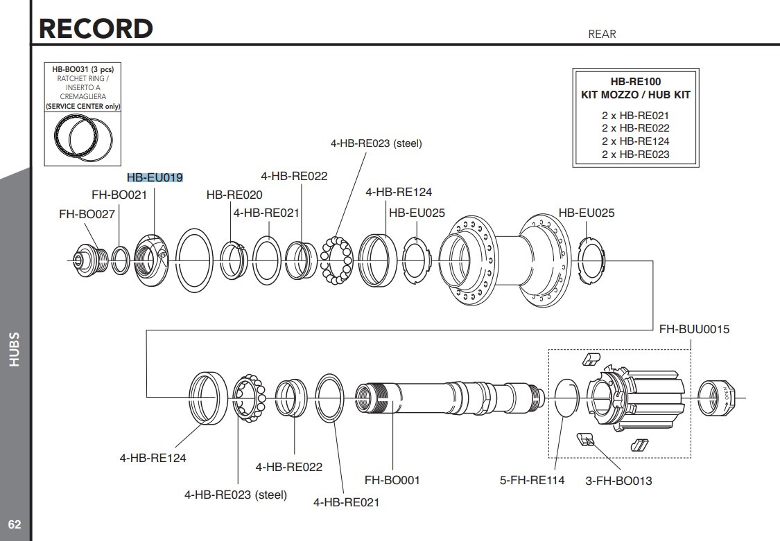 Campagnolo Nav Justeringsring