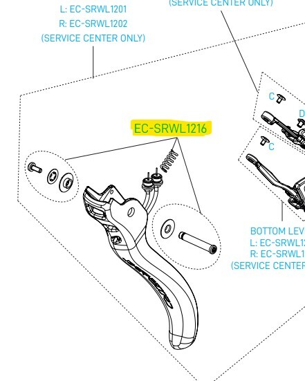 Campagnolo Bremsespaksett