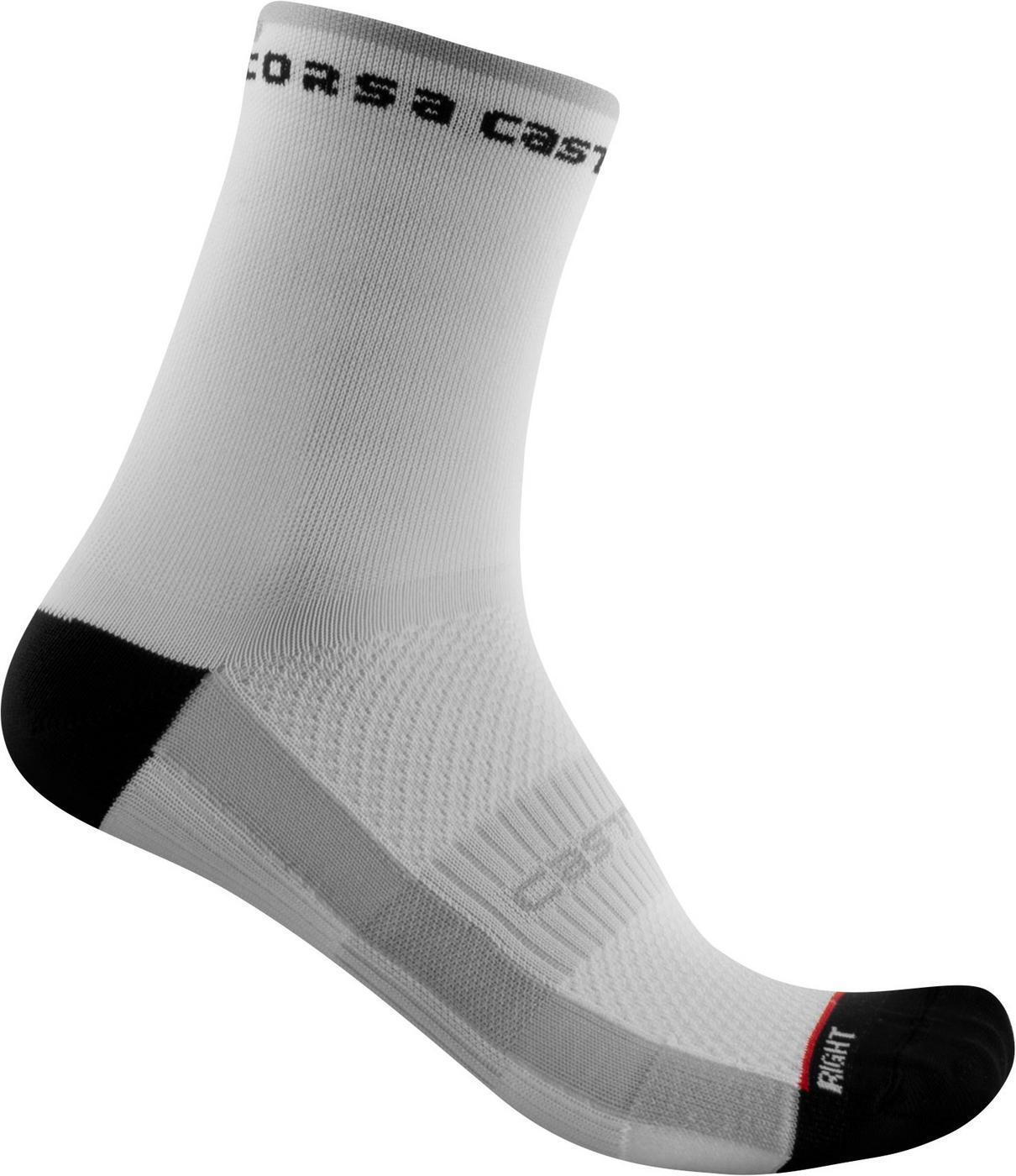 Castelli Rosso Corsa 11 Dame Strumpor
