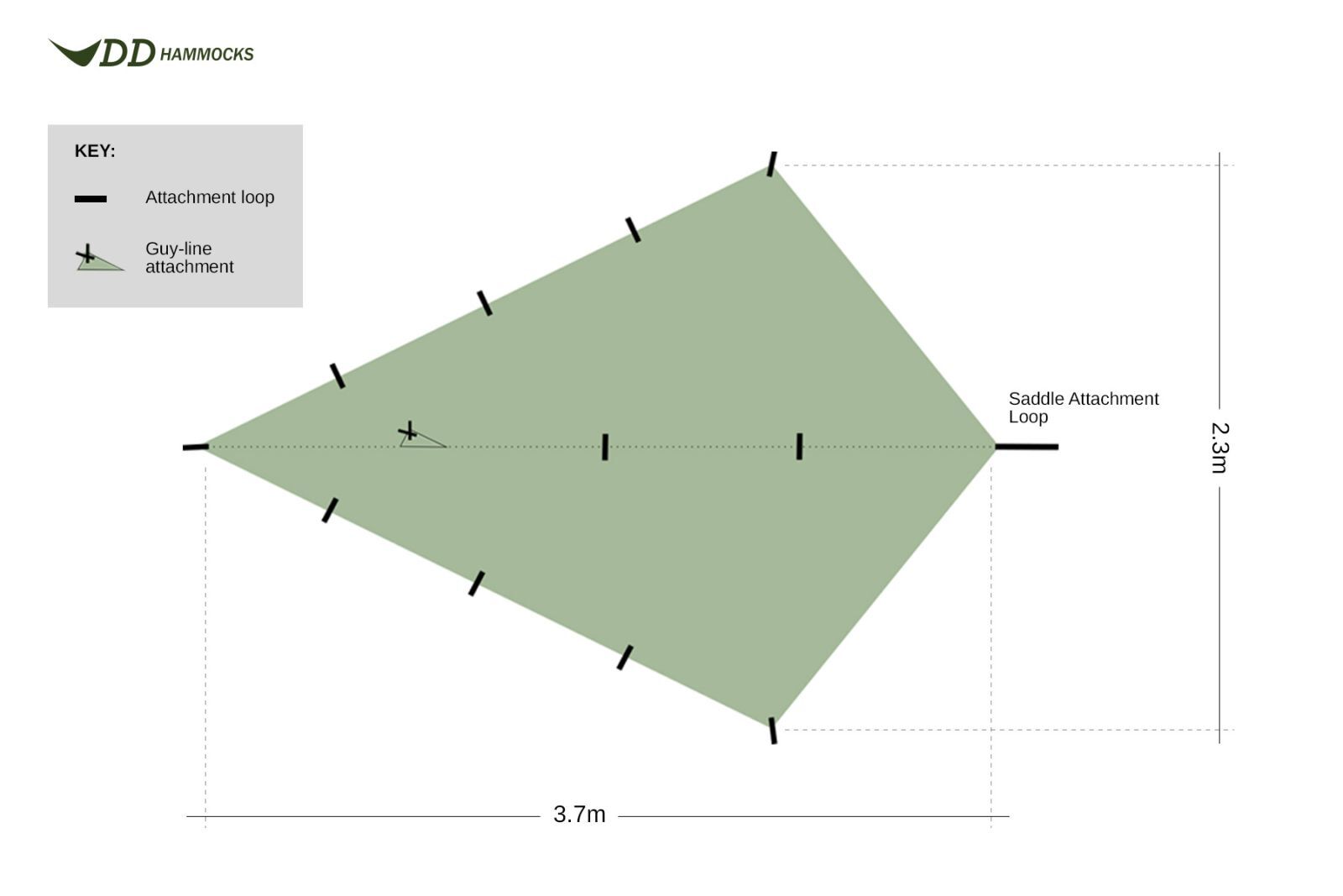 DD Hammocks Superlight Bikepacker Tarp
