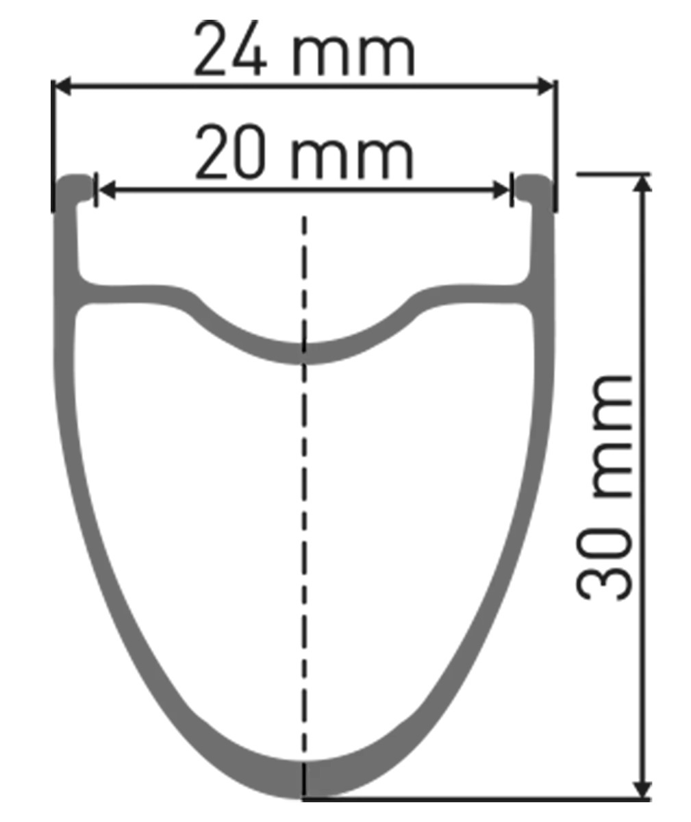 DT Swiss T 1800 Classic 30 Bakhjul