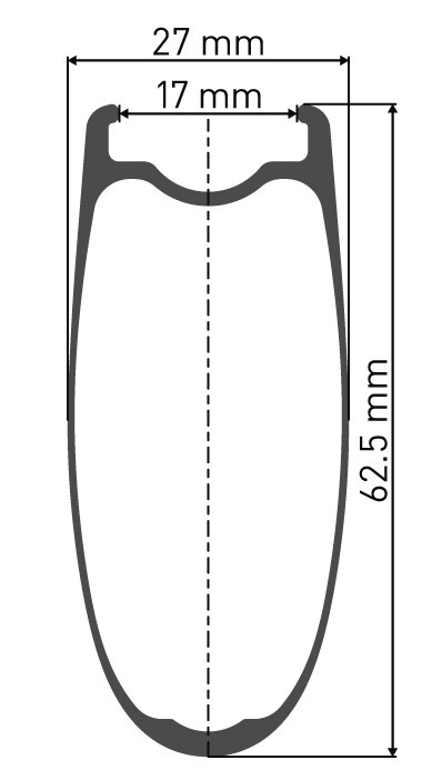 DT Swiss ARC 1100 Dicut Framhjul