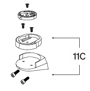 Deda Jet Computer Mount Undre Fäste
