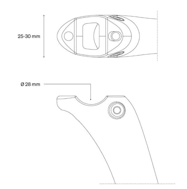 Deda Staffa Seatpost Mount Kit
