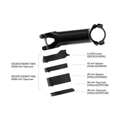 Deda S-DCR Cover Kit Adapter
