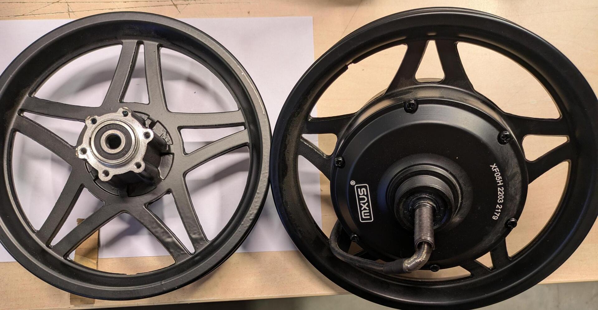 Ebility Elcykel Hjulsett m/ Motor