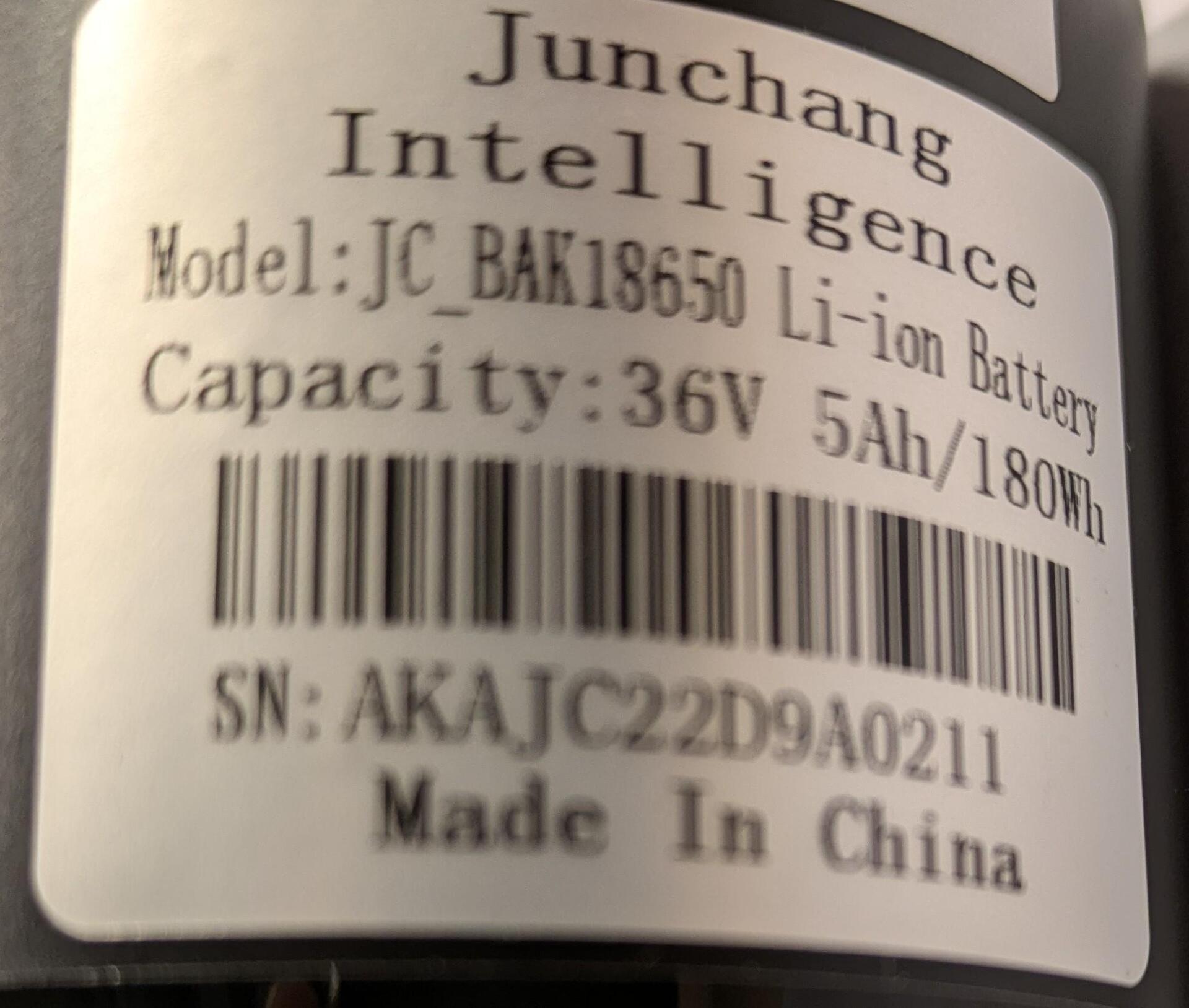 Ebility Elcykel Batteri