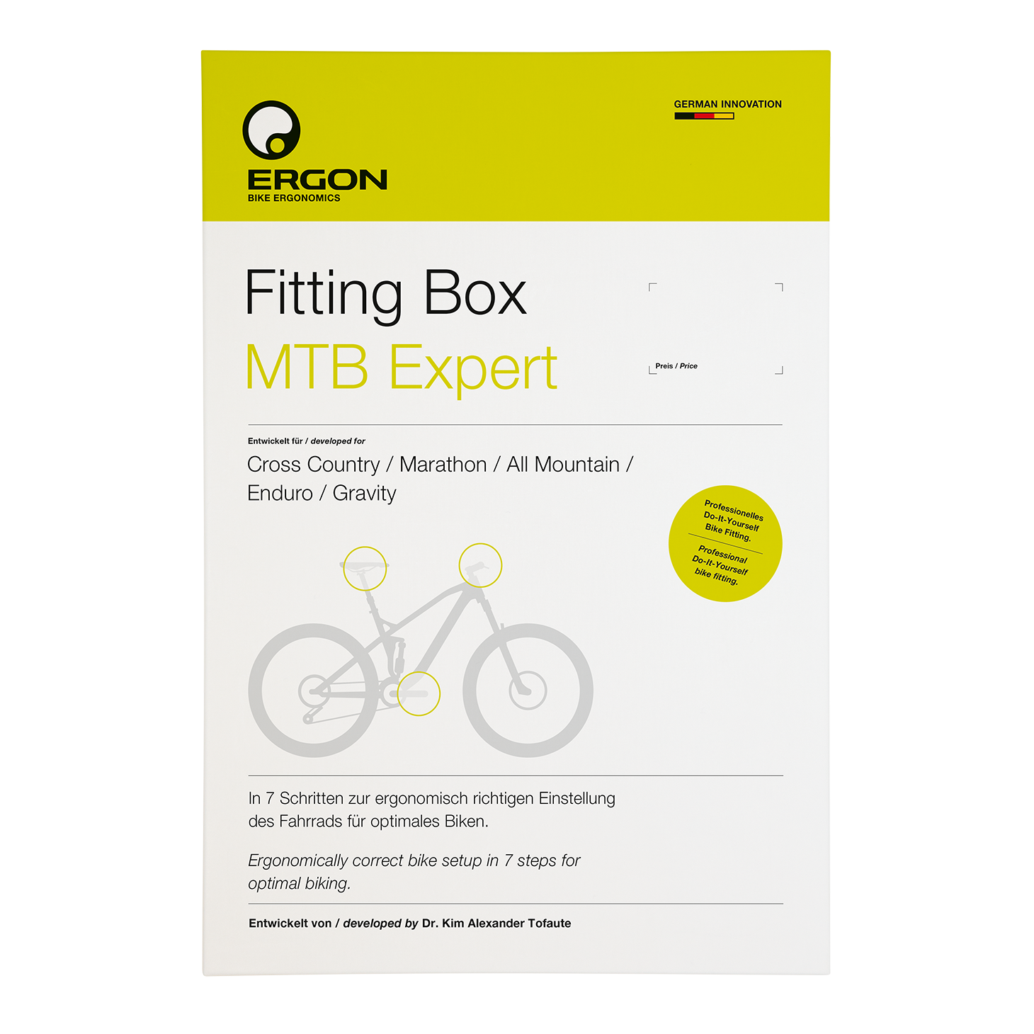 Ergon Fitting Box MTB Expert Tilpasning