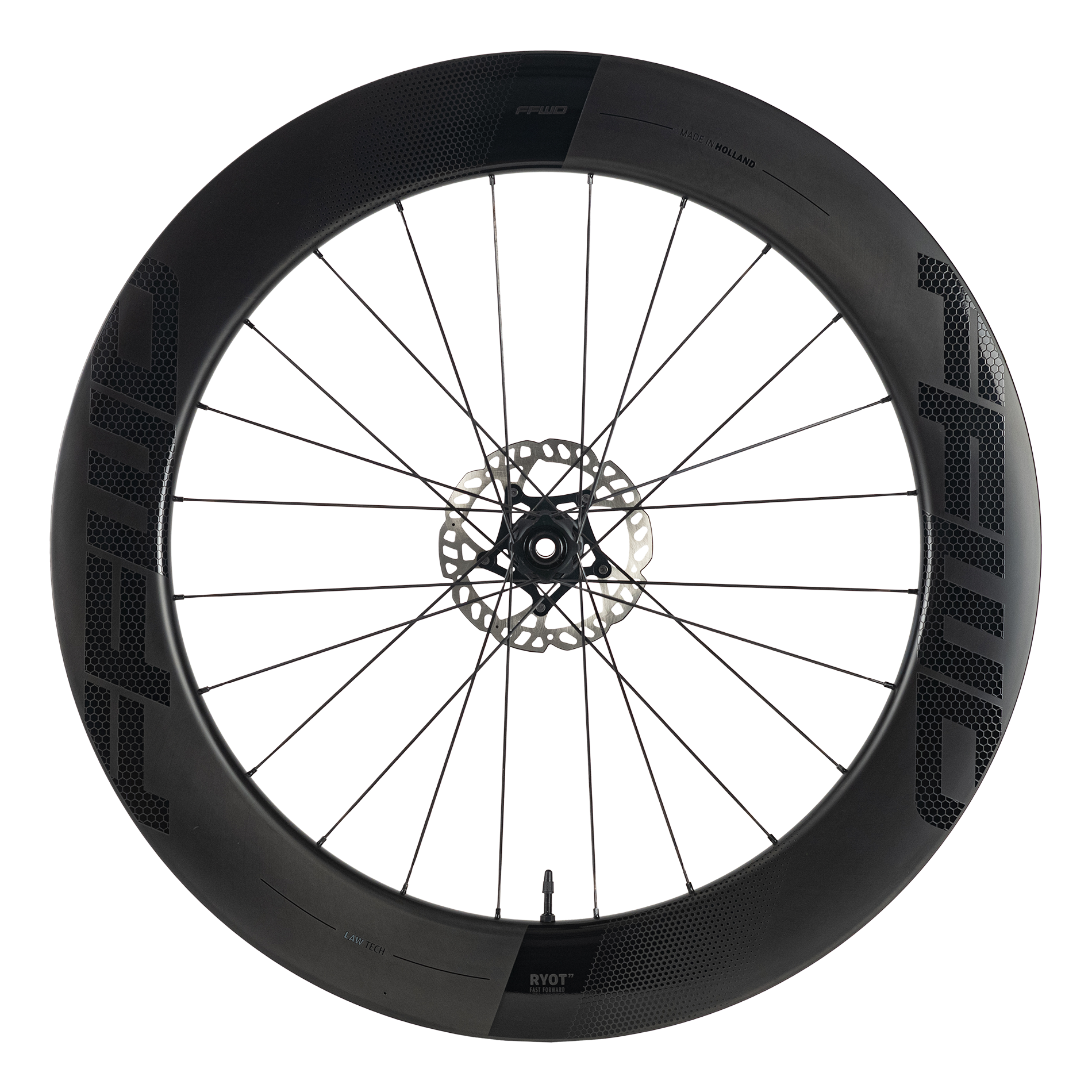 FFWD RYOT77 Carbon Clincher Framhjul