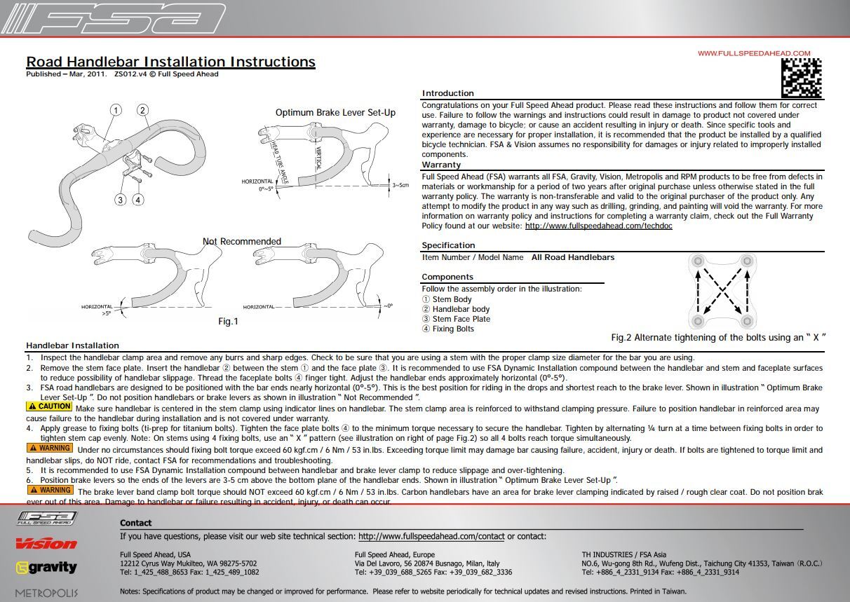 FSA Energy Compact Landvägsstyre