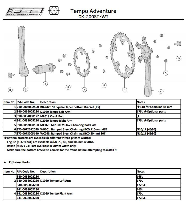 FSA Tempo Adventure Vevparti