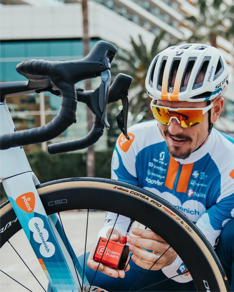 miniFumpa Elektrisk Cykelpump