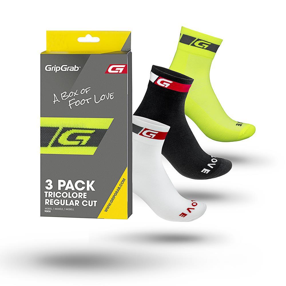 GripGrab Tricolore Regular 3pc Strumpor