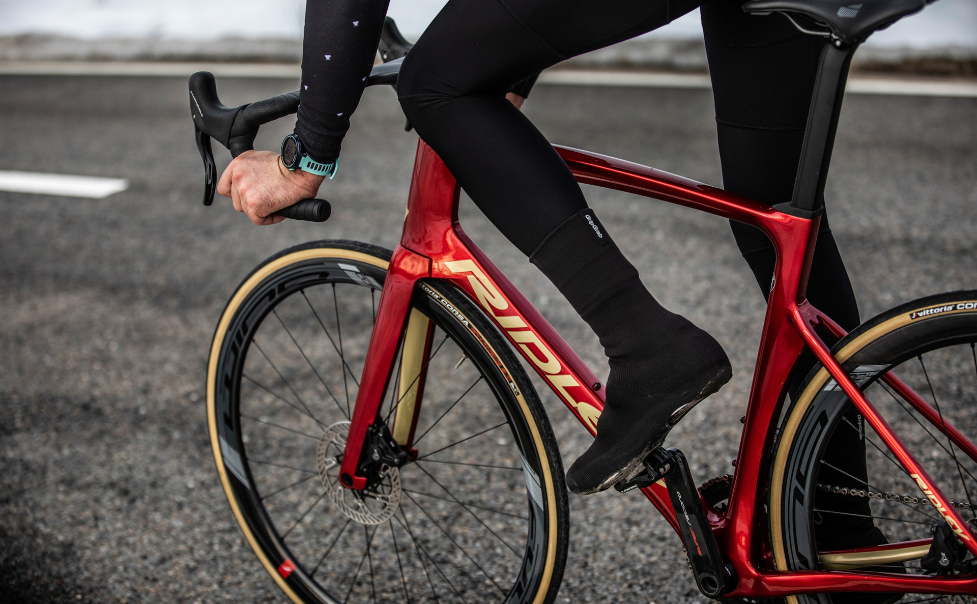 GripGrab Flandrien Knitted Skoöverdrag