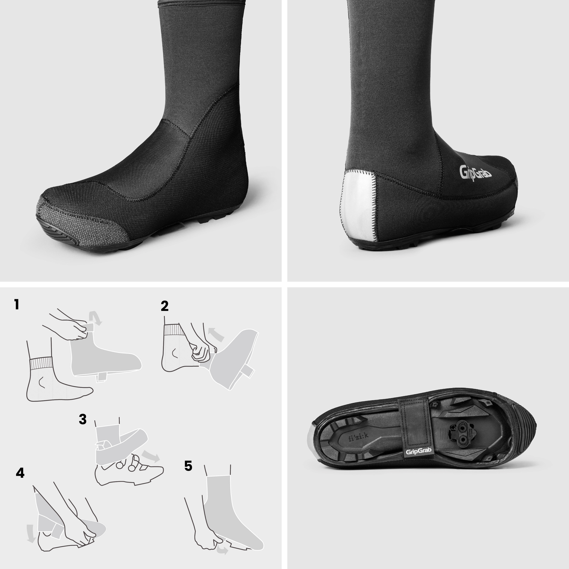 GripGrab PACR Gravel Skoöverdrag