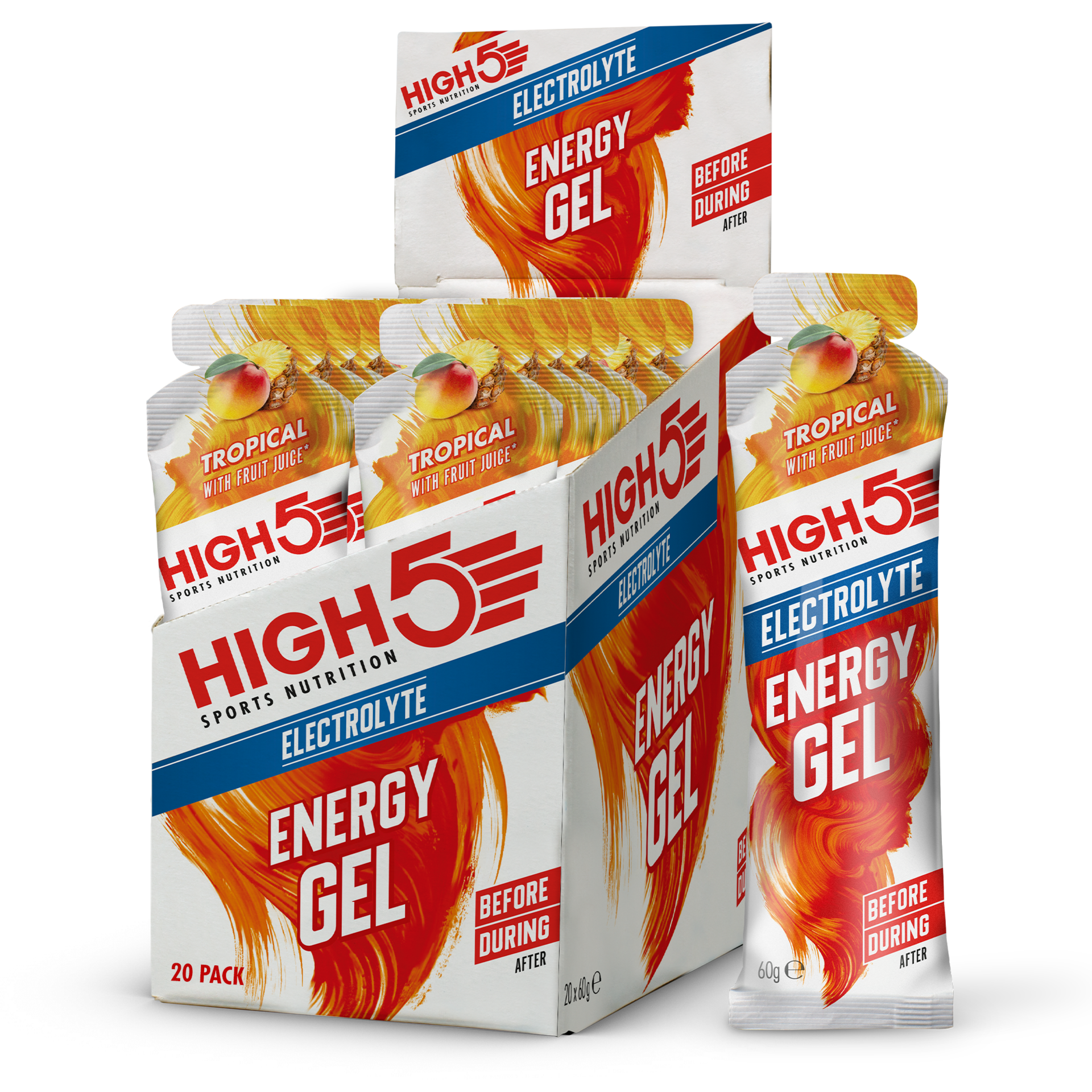 High5 Electrolyte Energigel 5 PACK