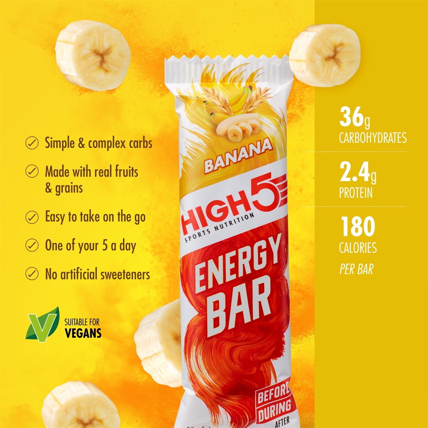 High5 Banan Energibar