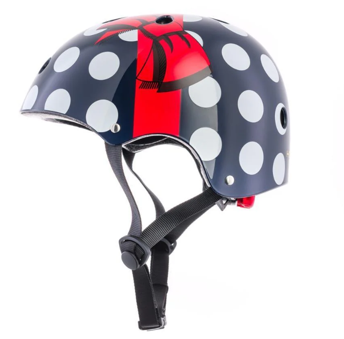 Hornit Polka Dot Cykelhjälm Barn