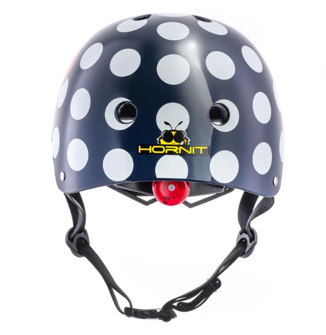 Hornit Polka Dot Cykelhjälm Barn