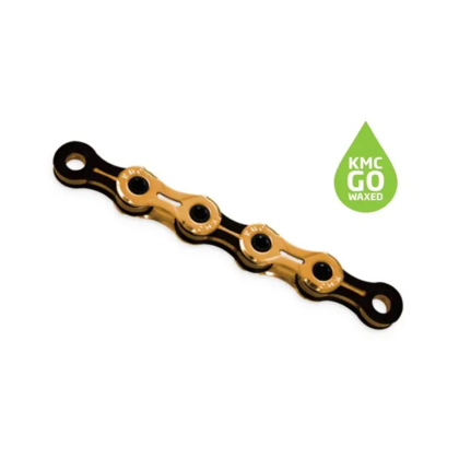 KMC X11SL Ti-N Gold/Black Waxed Kedja