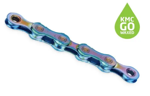 KMC X11 Aurora Blue Waxed Kedja