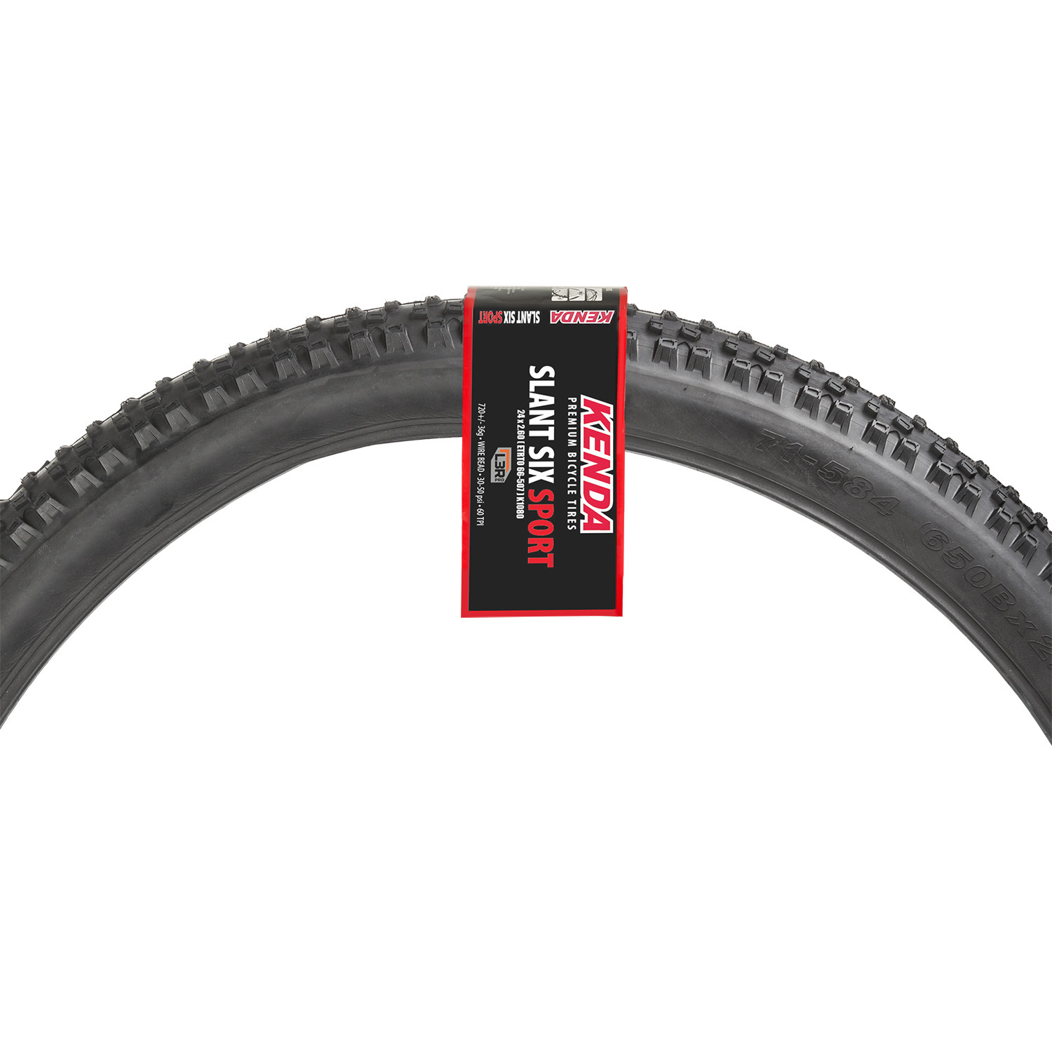 Kenda Slant Six Sport 24 x 2.60" Däck