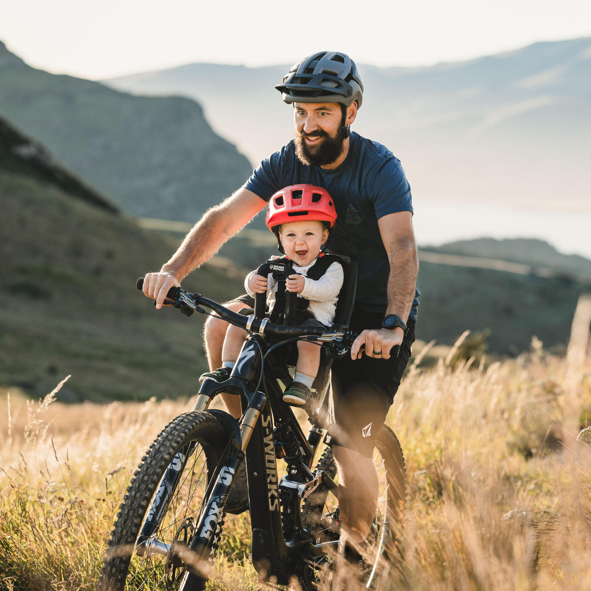 Kids Ride Shotgun Pro EVO Cykelbarnstol