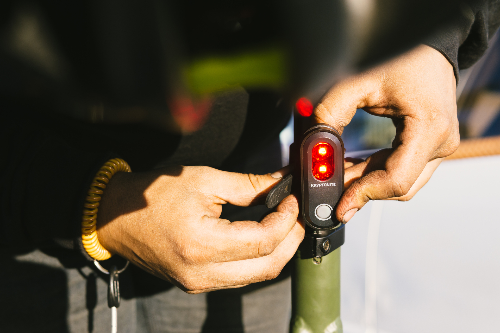 Kryptonite R-45 Baklampa